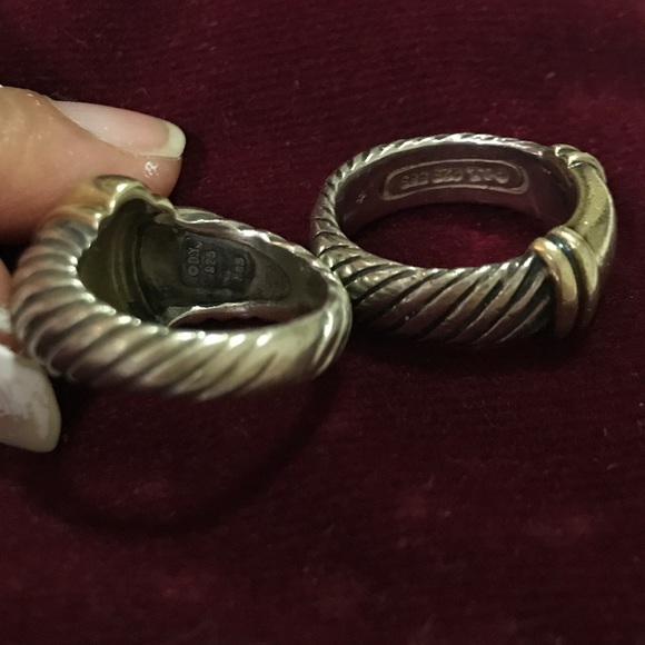 💯 authentic David Yurman cable rings - Picture 4 of 5